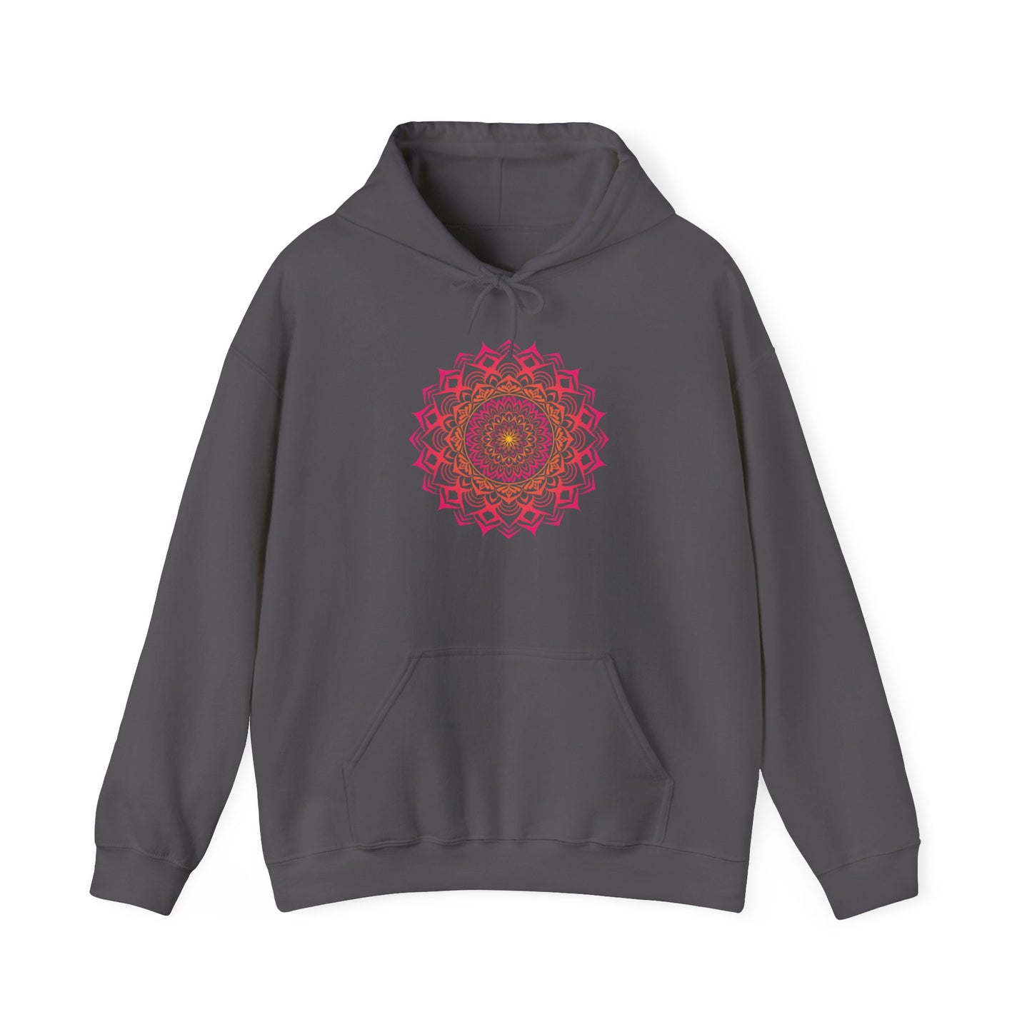 Colorful Lotus Hooded Sweatshirt (016)