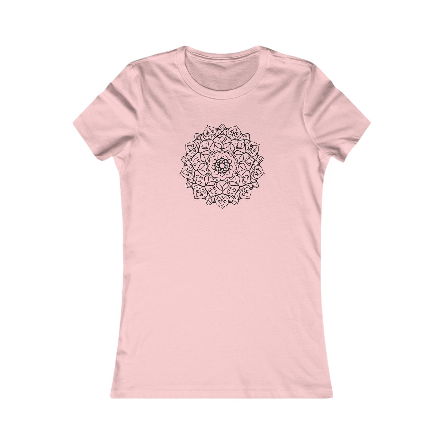 Mandala Fitted Tee (001)