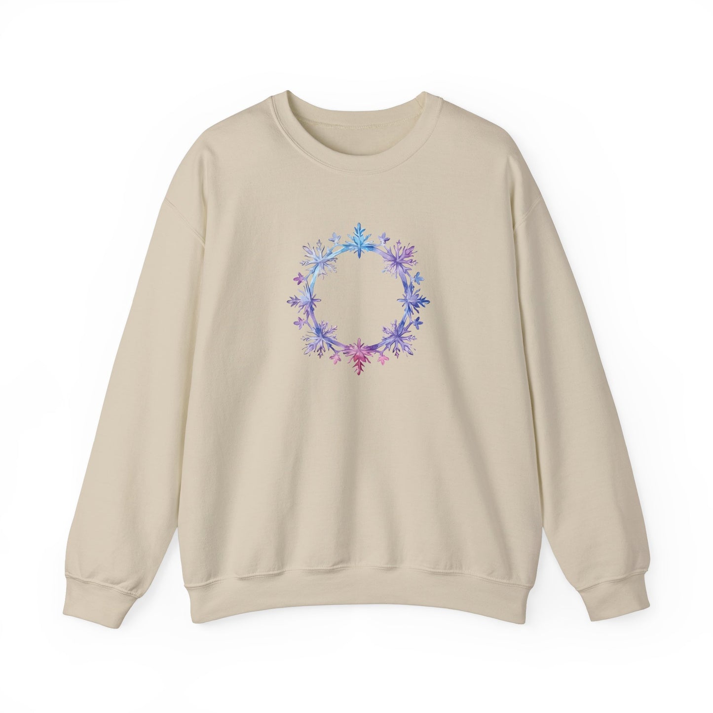 Snowflake Circle Sweatshirt