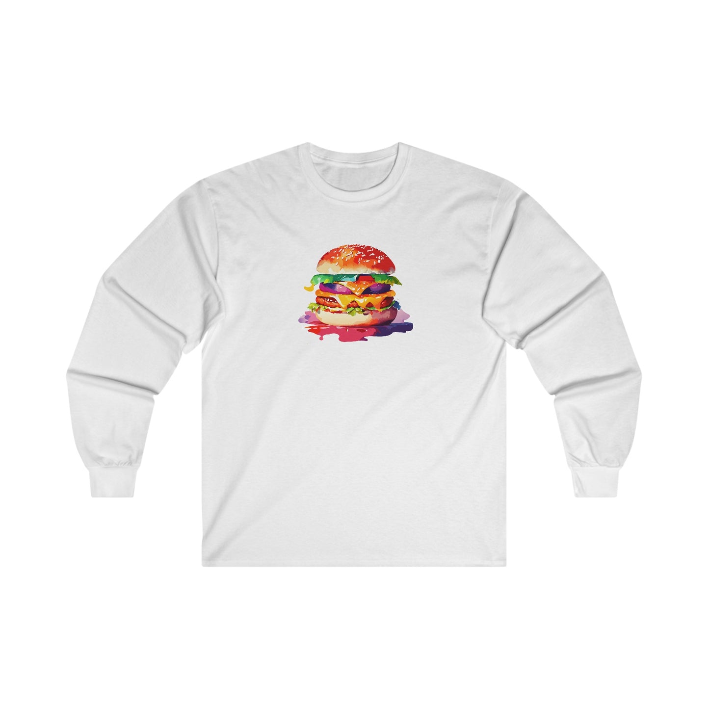 Cheeseburger Long Sleeve Tee