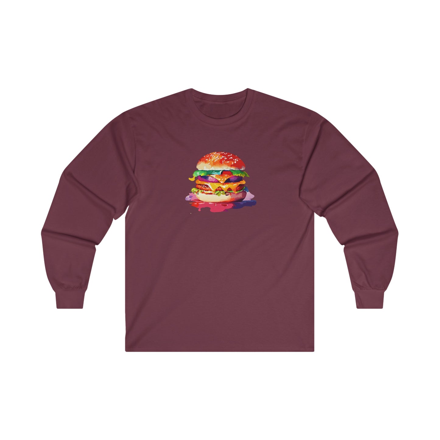 Cheeseburger Long Sleeve Tee