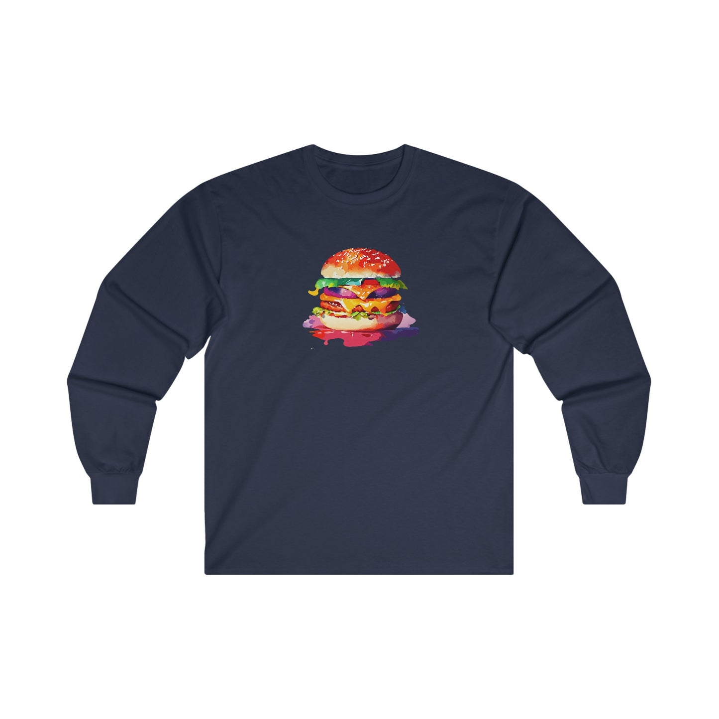Cheeseburger Long Sleeve Tee