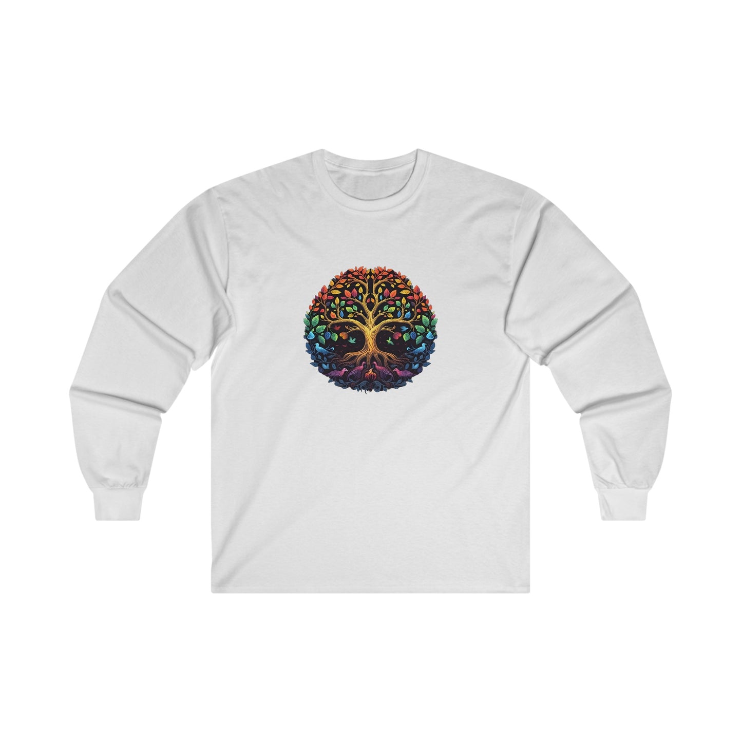 Colorful Tree of Life Long Sleeve Tee
