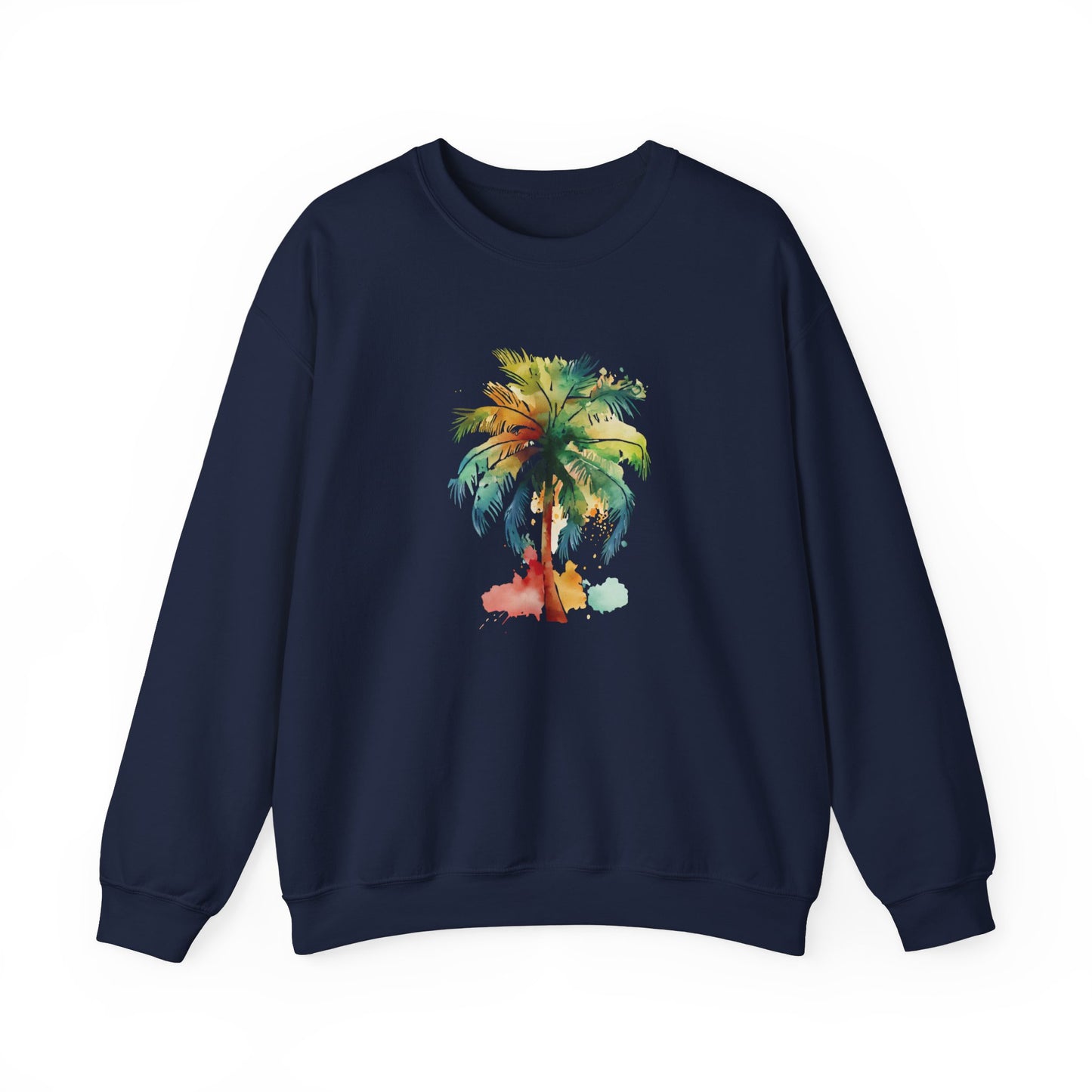 Watercolor Palm Tree Sweatshirt