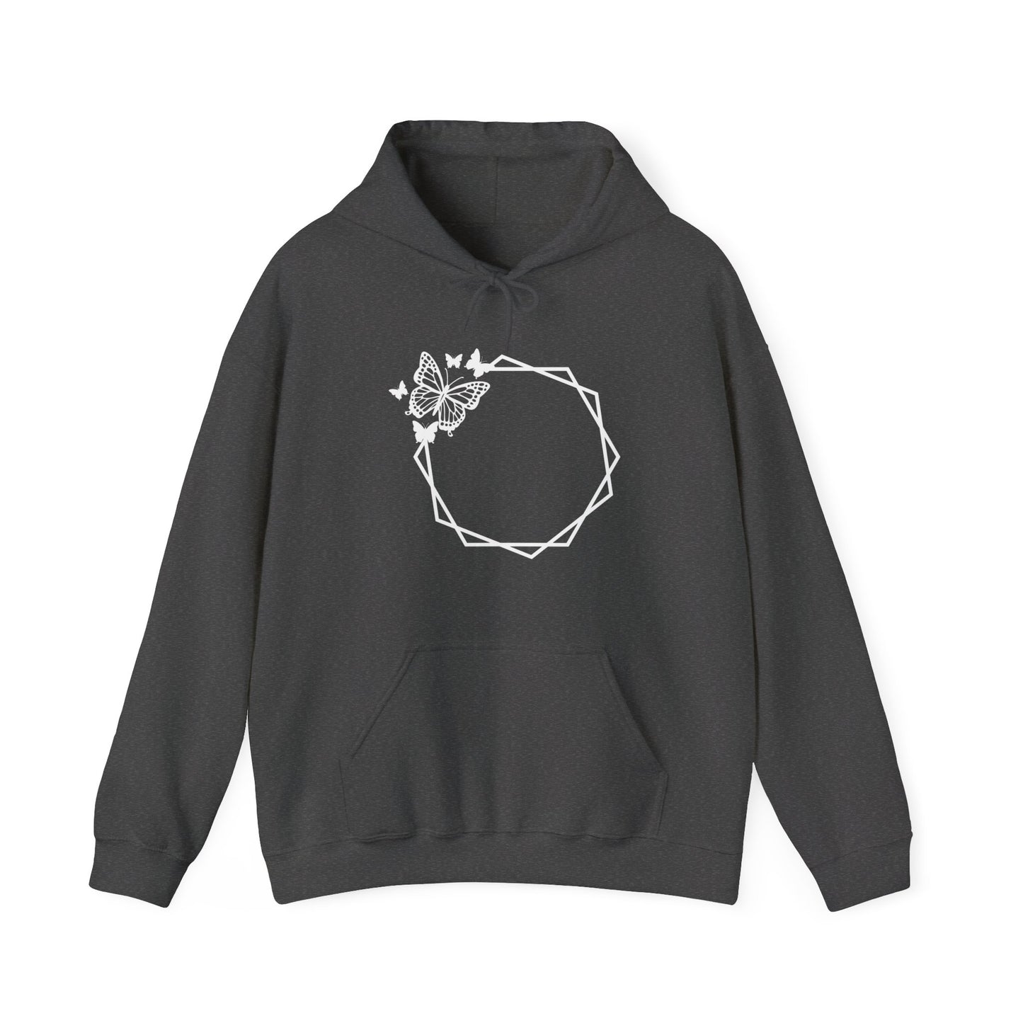 Butterfly Circle Hooded Sweatshirt