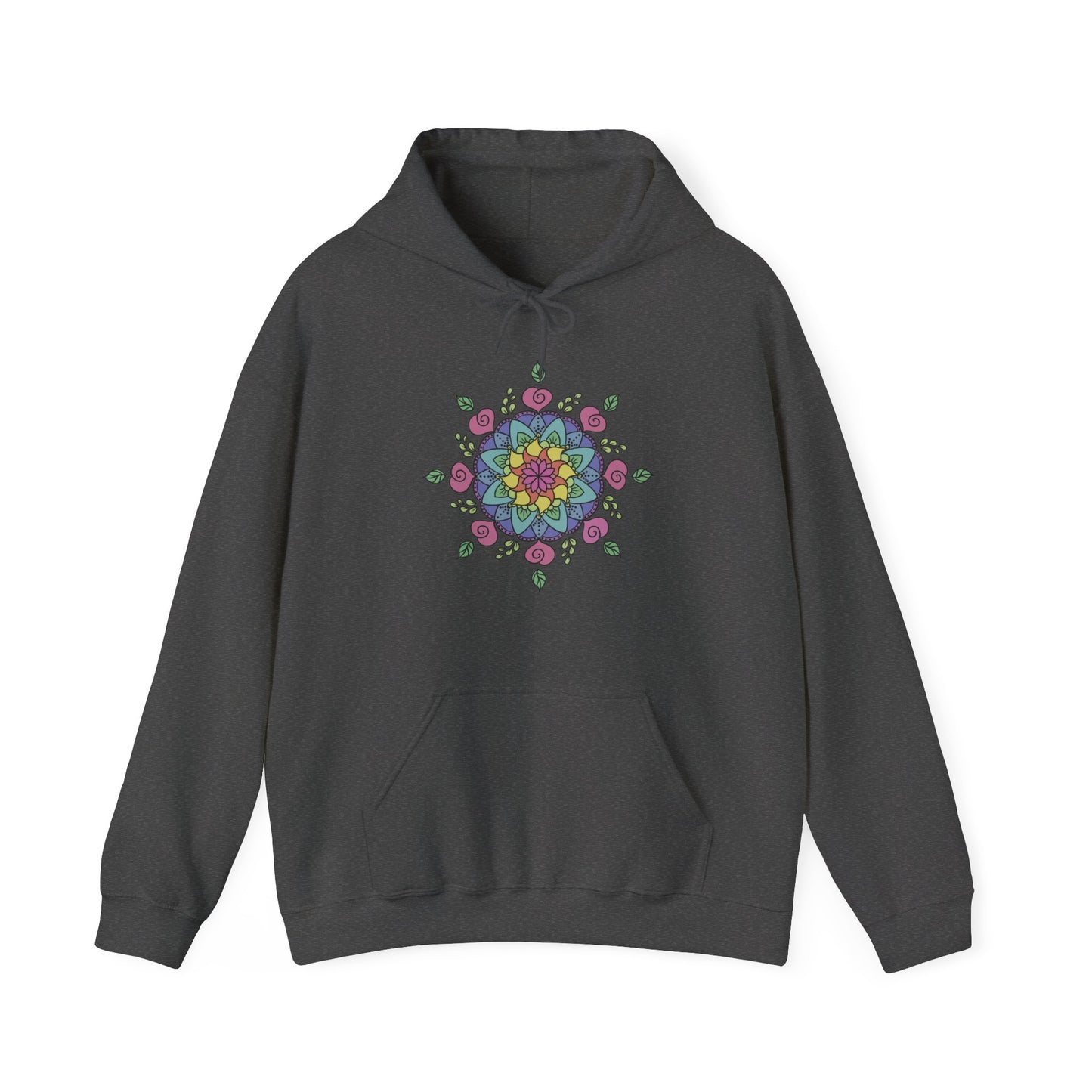 Colorful Mandala Hooded Sweatshirt (029)