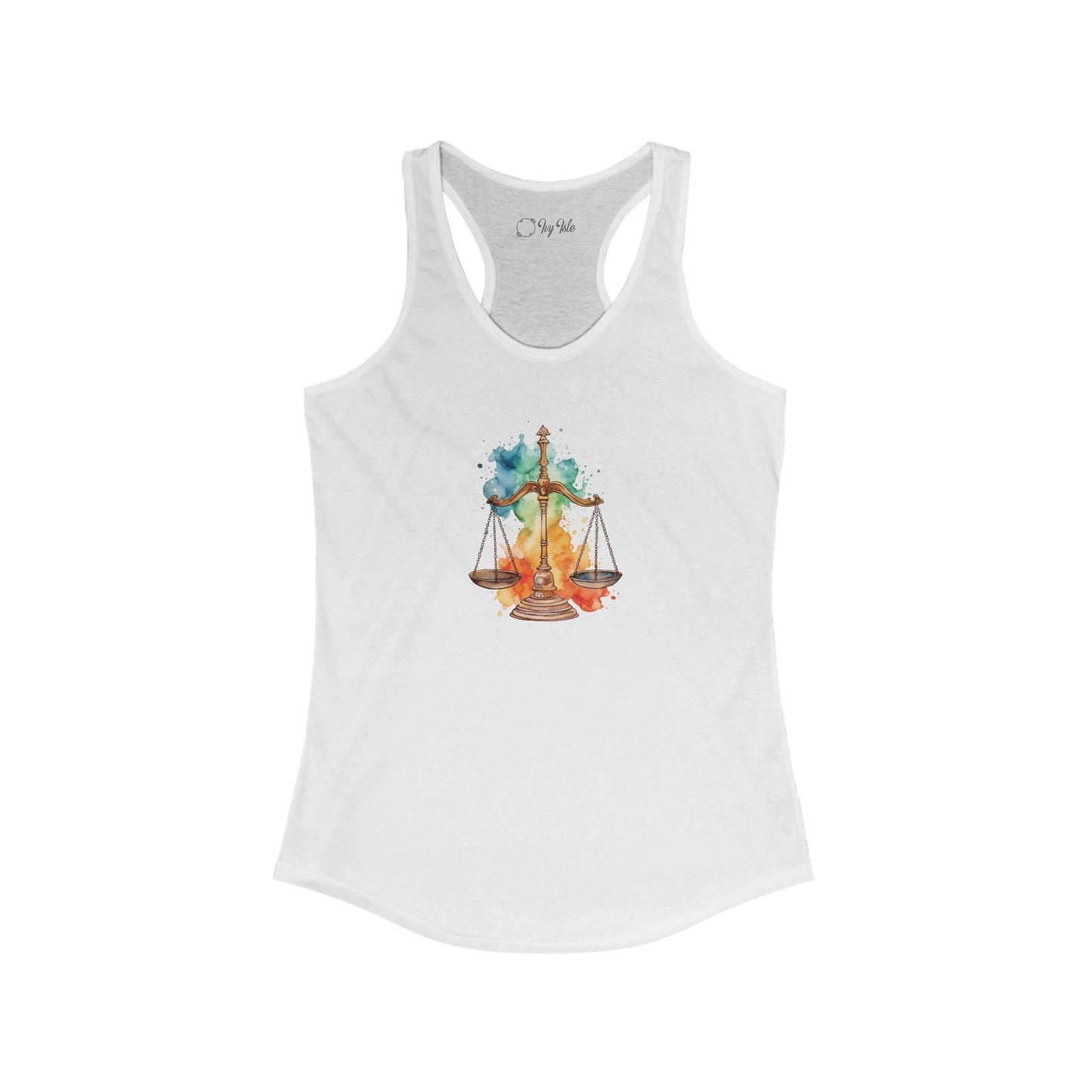 Watercolor Scale Racerback Tank