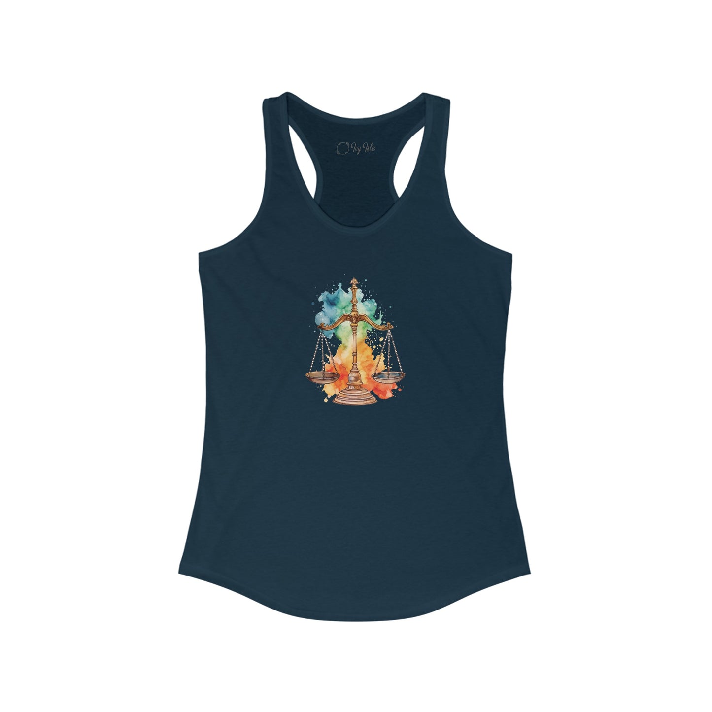 Watercolor Scale Racerback Tank