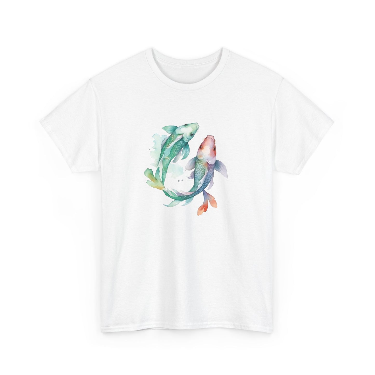 Watercolor Fish Short Sleeve Tee