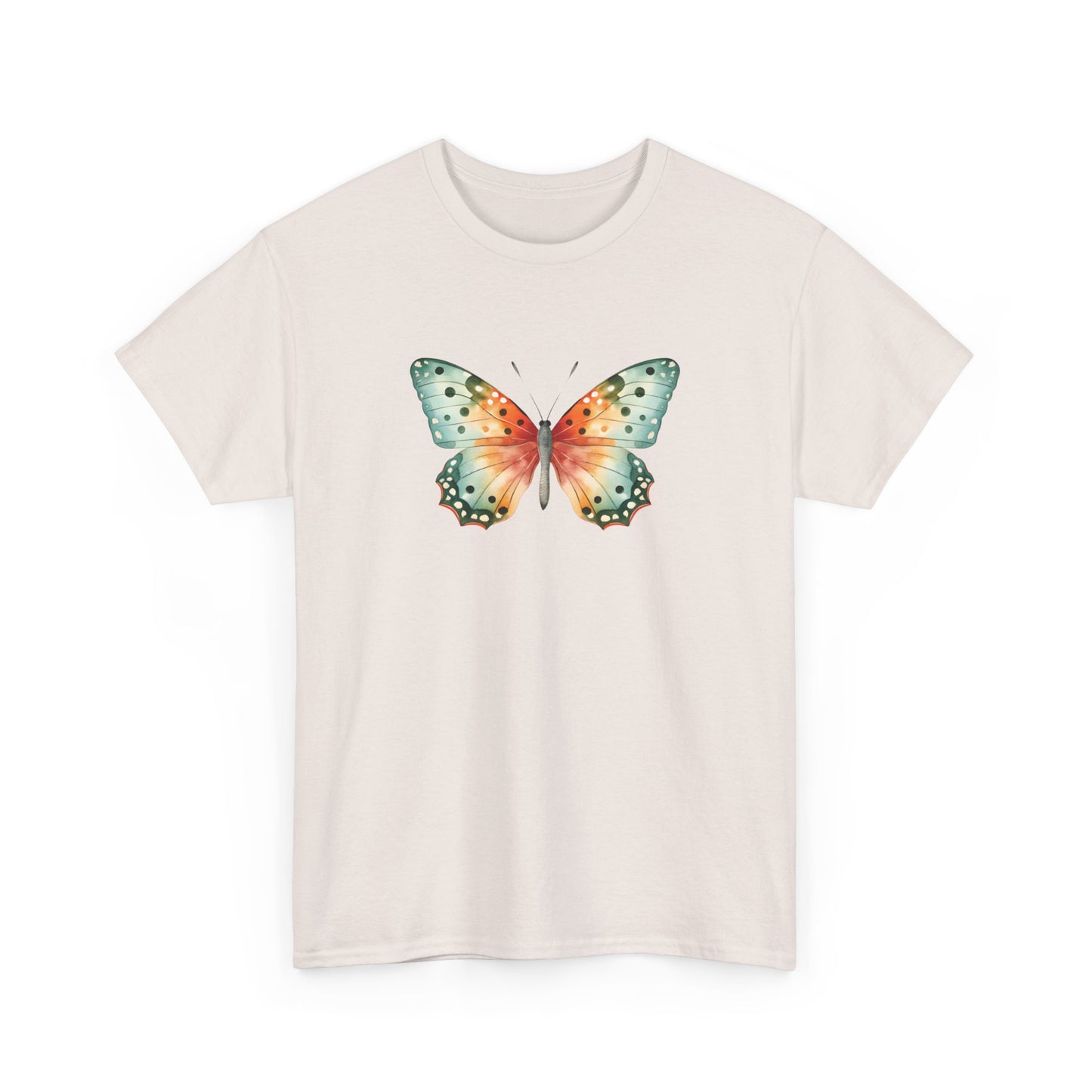 Watercolor Butterfly Short Sleeve Tee