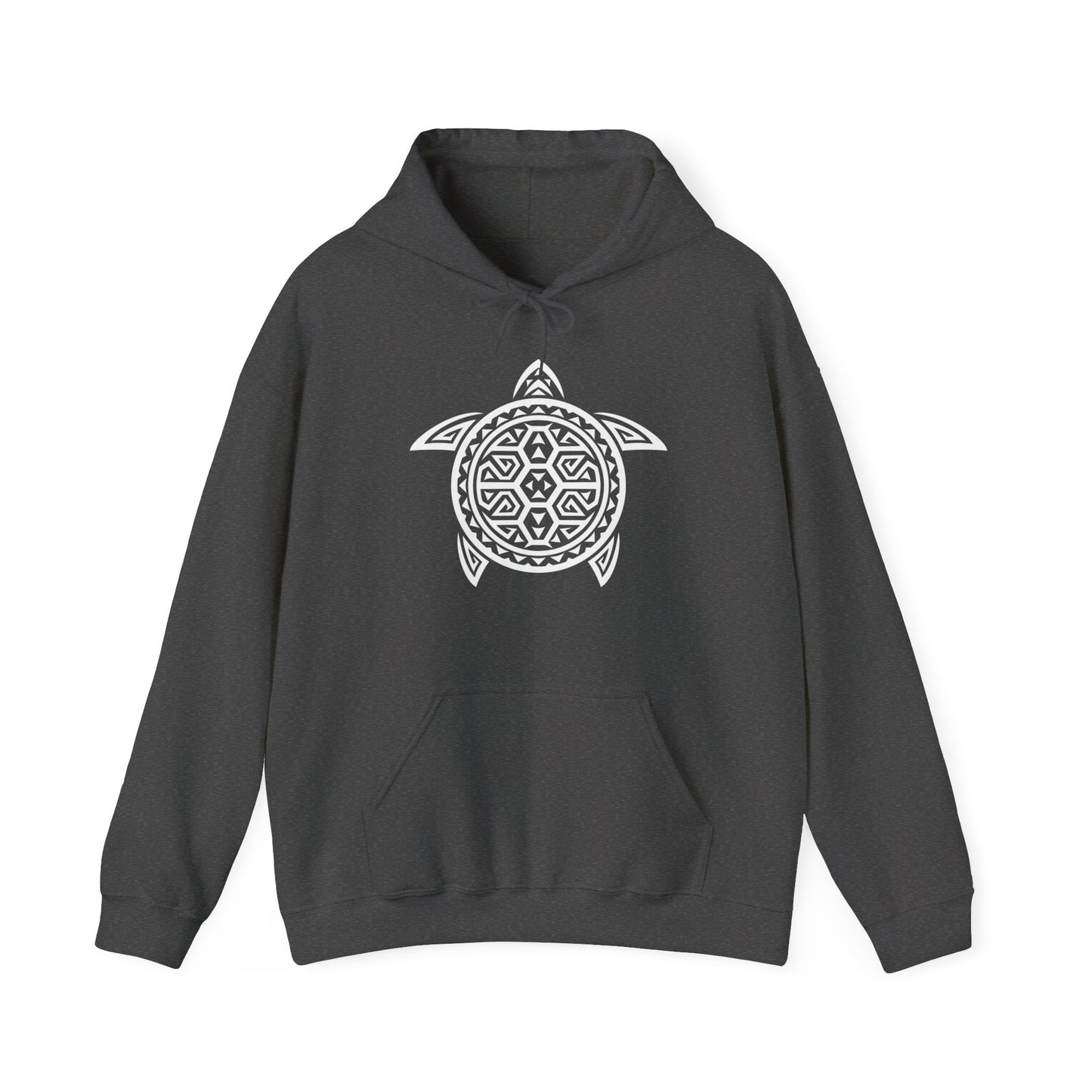 Abstract Turtle Hooded Sweatshirt