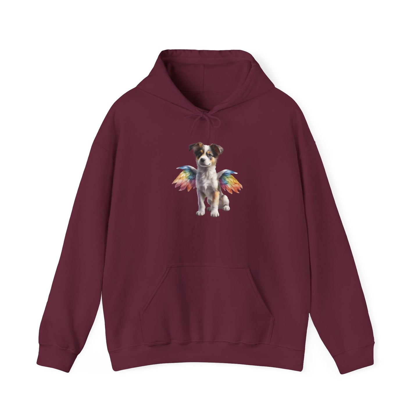 Angel Puppy Hooded Sweatshirt 001