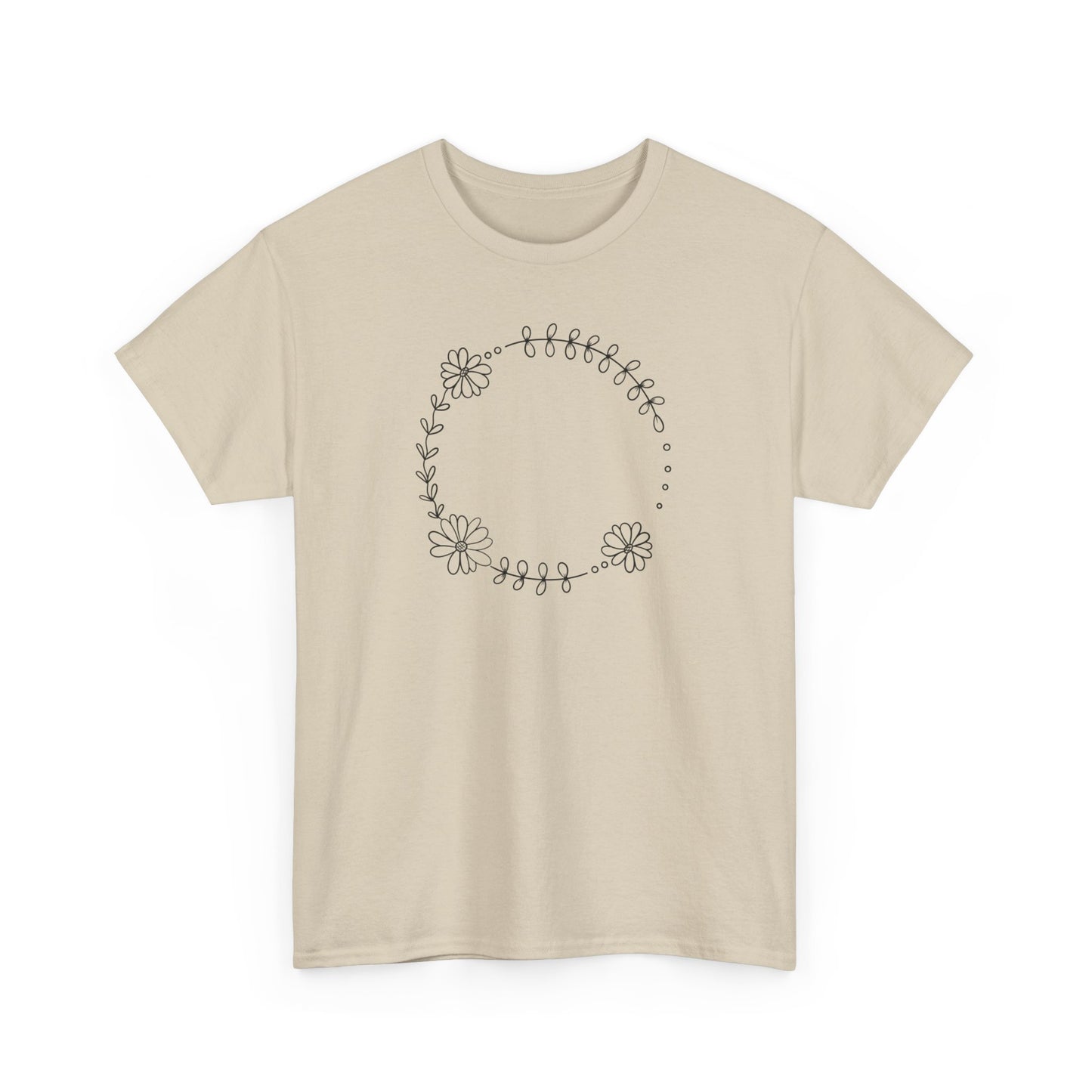 Triple Sunflower Circle Short Sleeve Tee