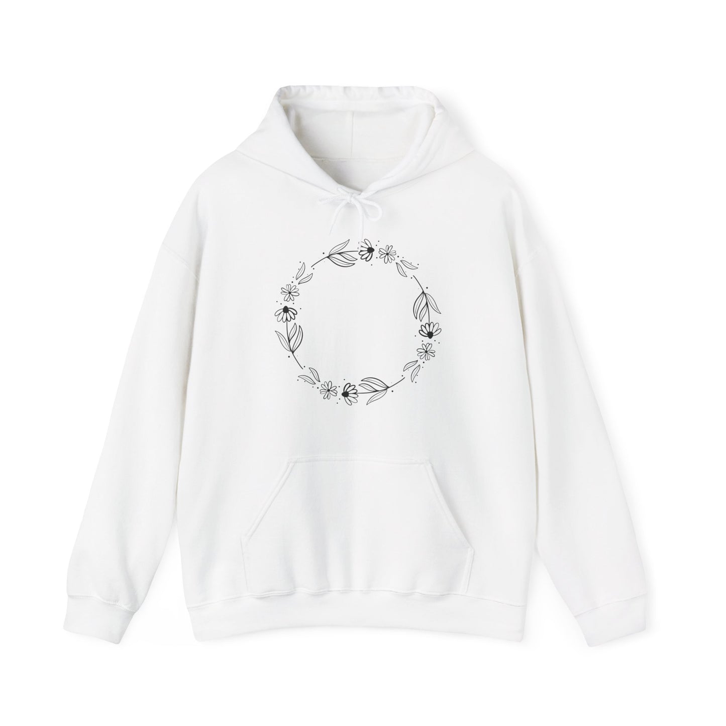 Wildflower Circle Hooded Sweatshirt
