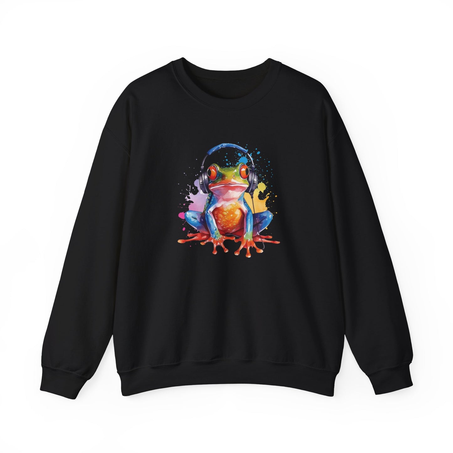Frog with Headphones Sweatshirt