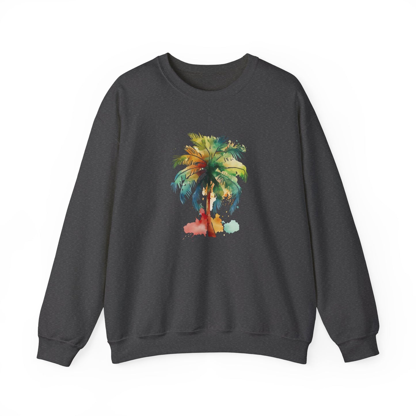 Watercolor Palm Tree Sweatshirt