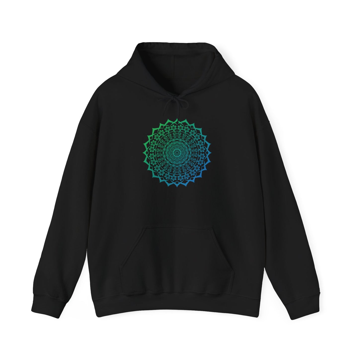 Colorful Mandala Hooded Sweatshirt (022)