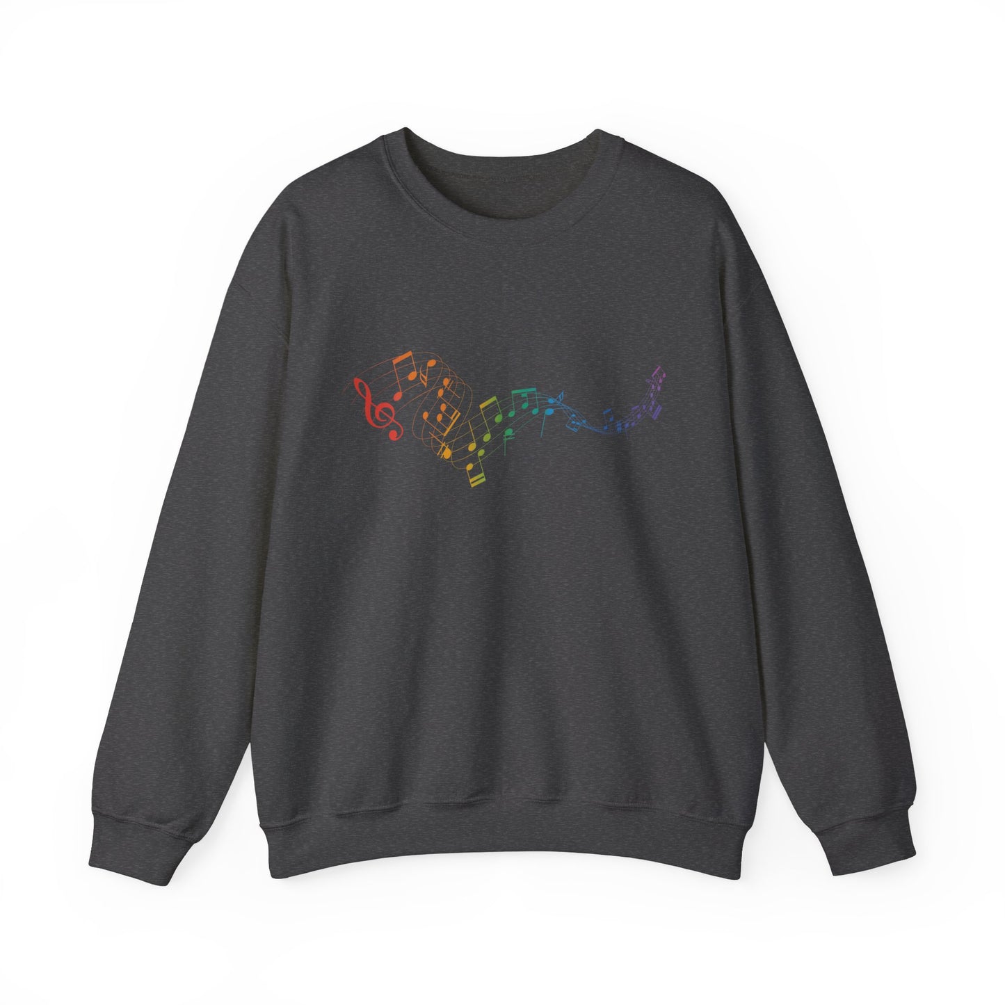 Colorful Music Notes Sweatshirt