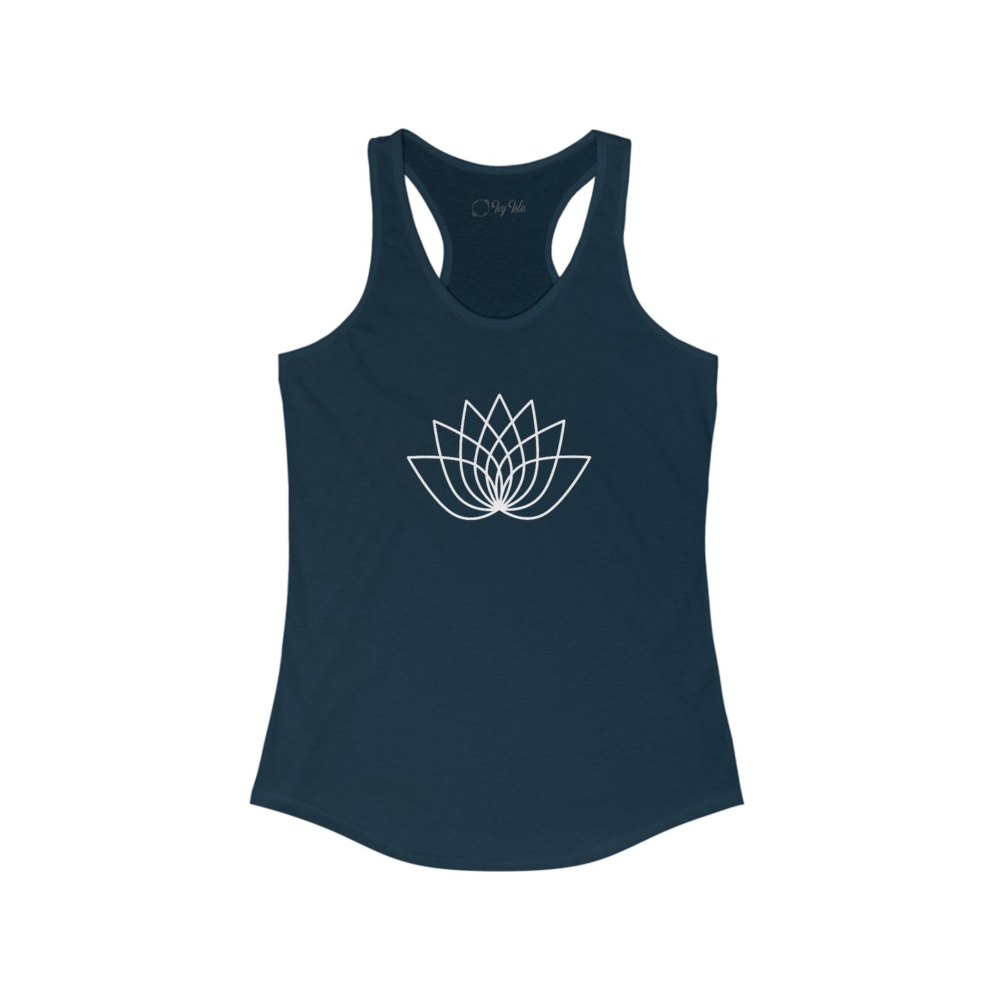 Abstract Lotus Racerback Tank