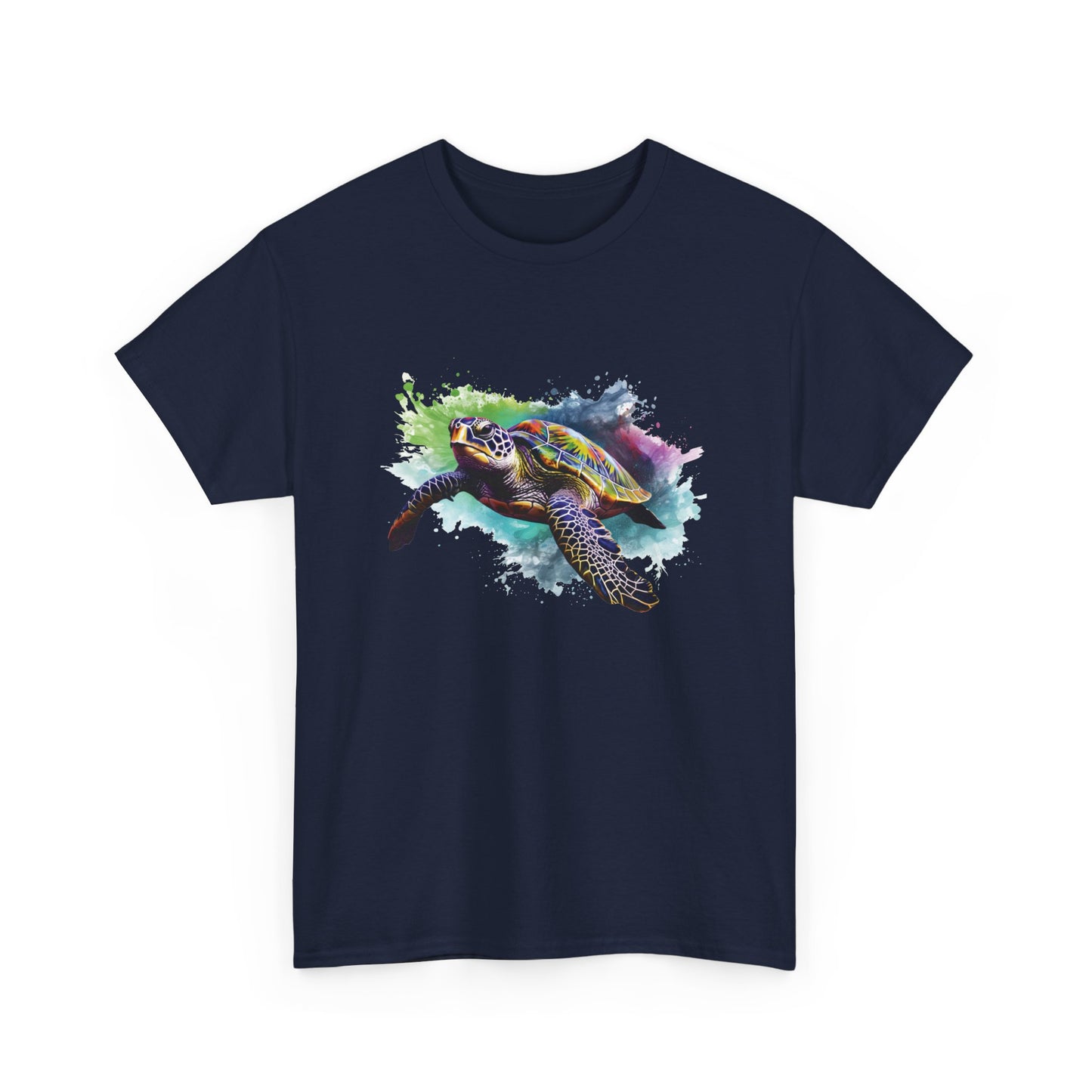 Watercolor Sea Turtle Short Sleeve Tee