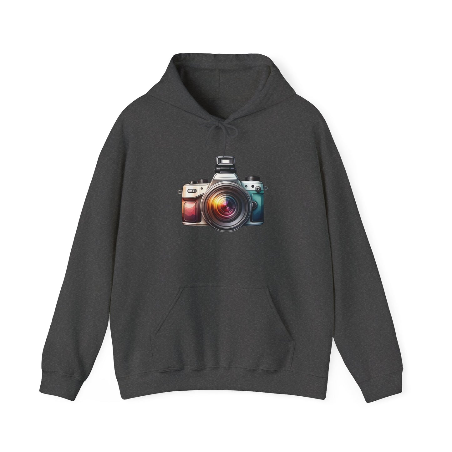 Colorful Camera Hooded Sweatshirt