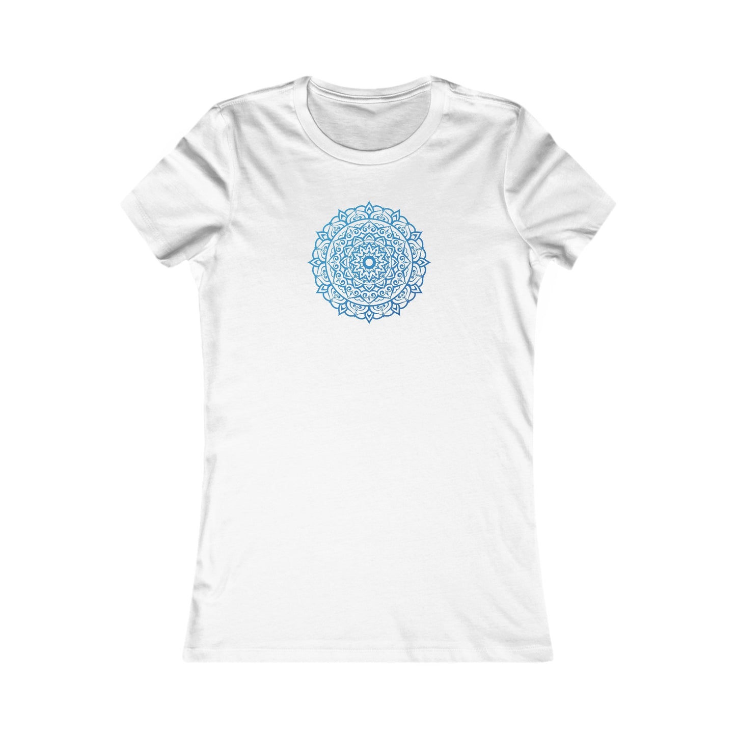 Colorful Mandala Fitted Tee (021)