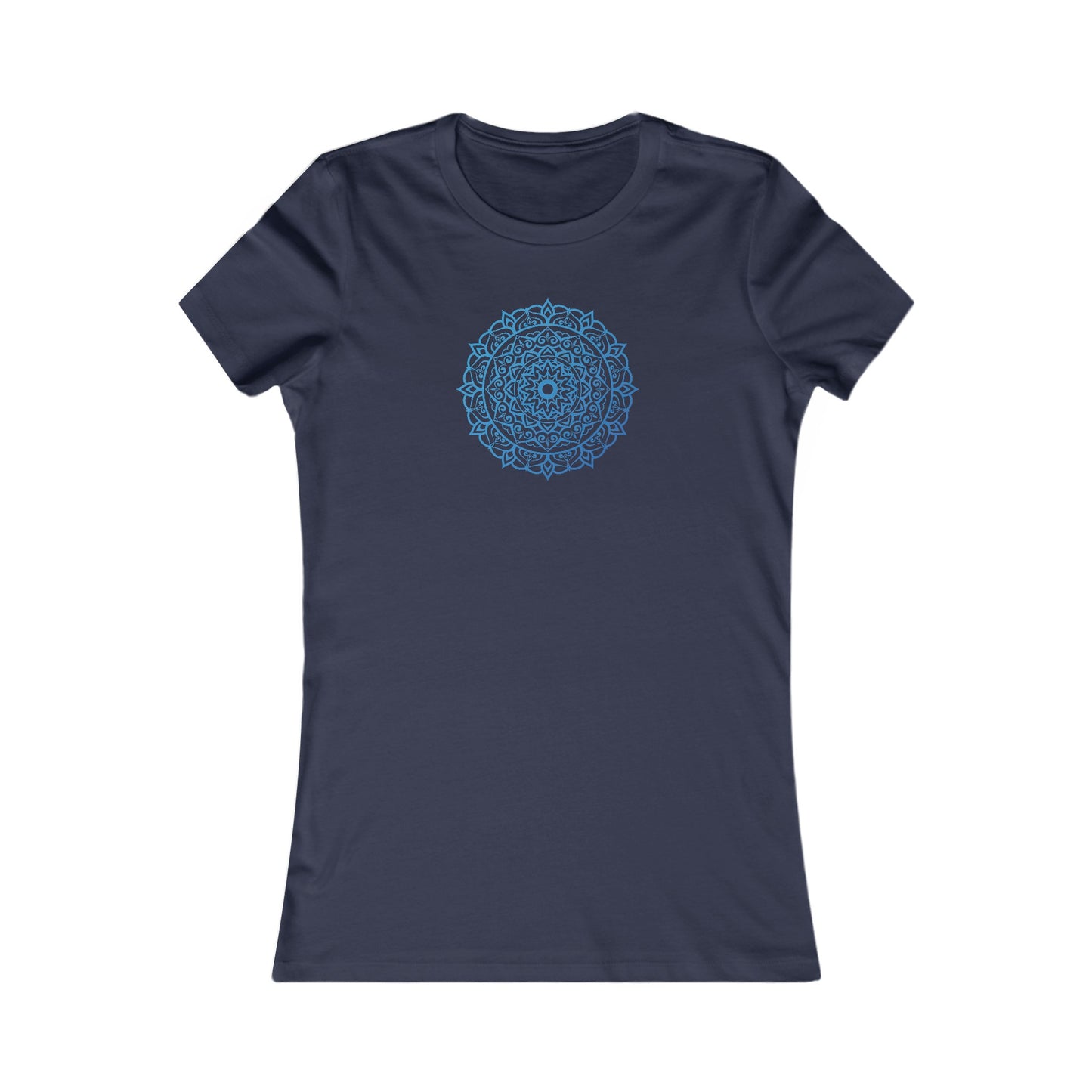Colorful Mandala Fitted Tee (021)