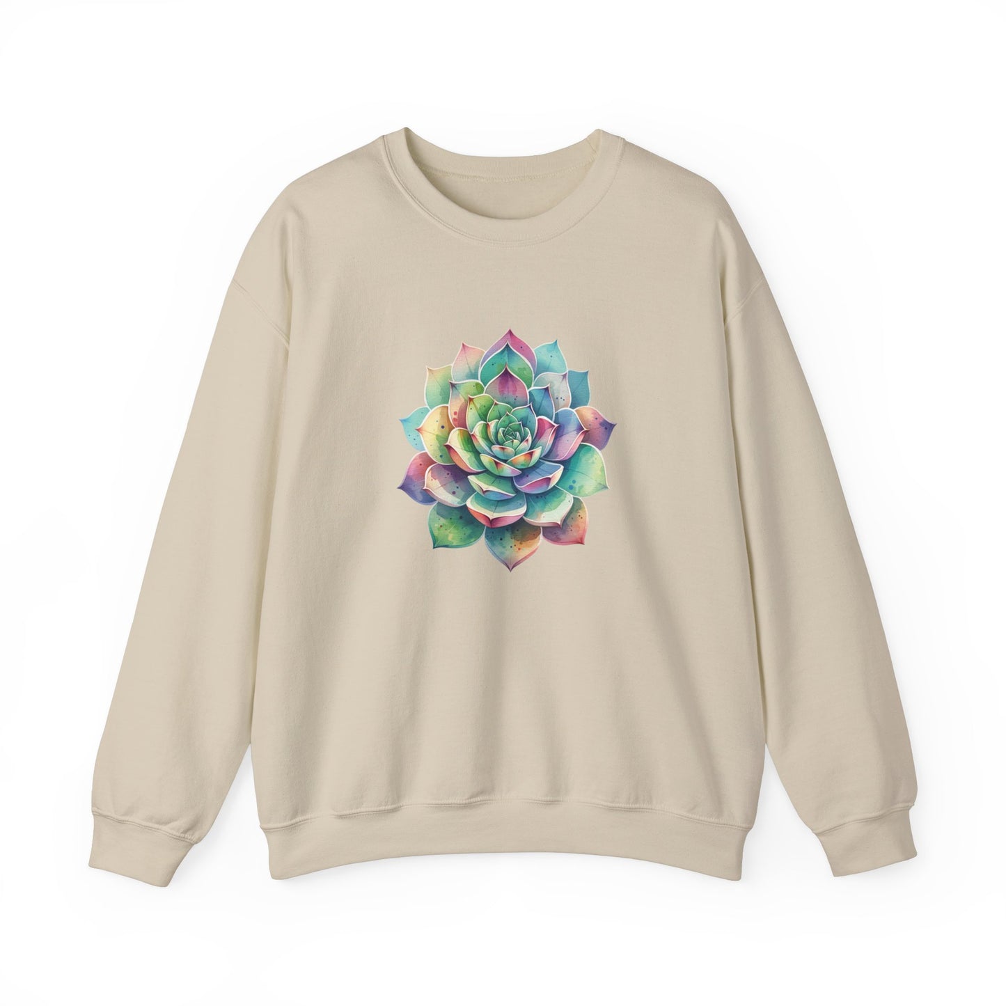 Colorful Succulent Sweatshirt