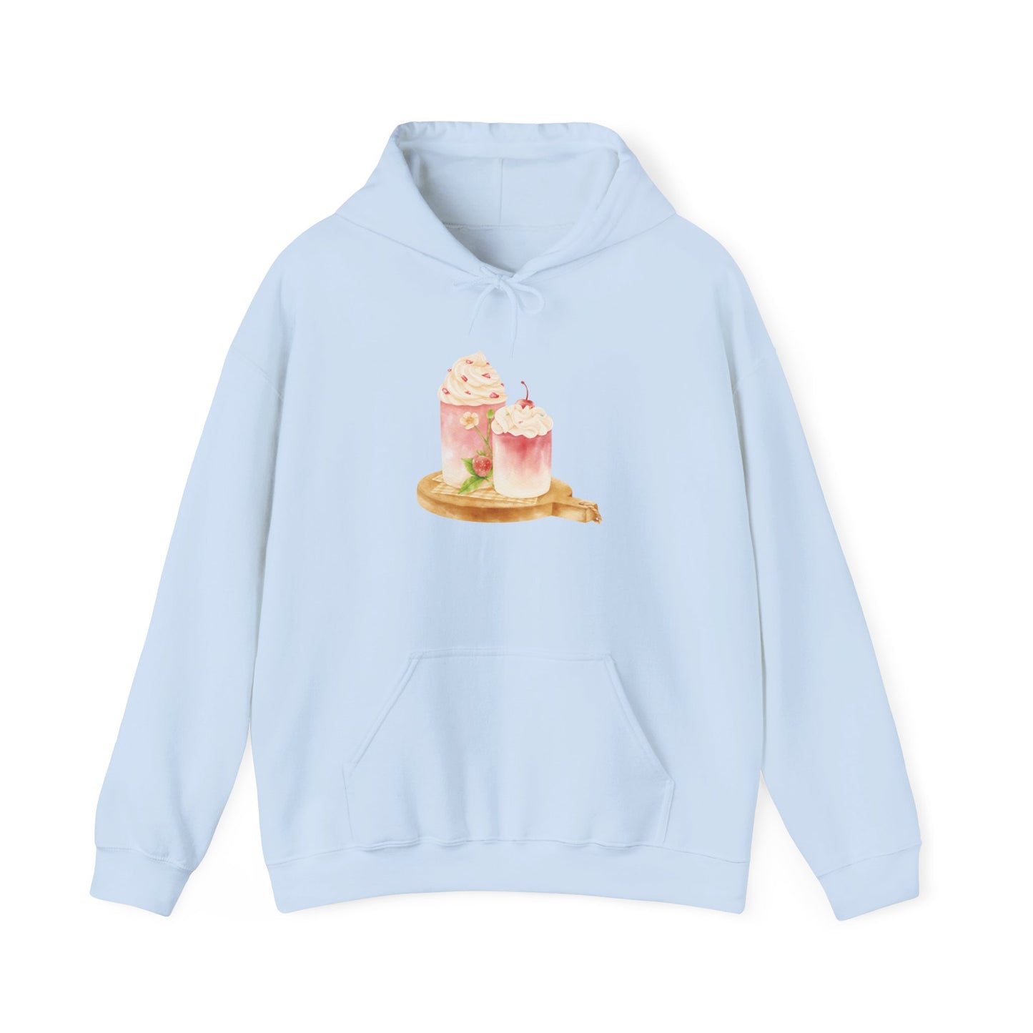 Strawberry Drinks Hooded Sweatshirt