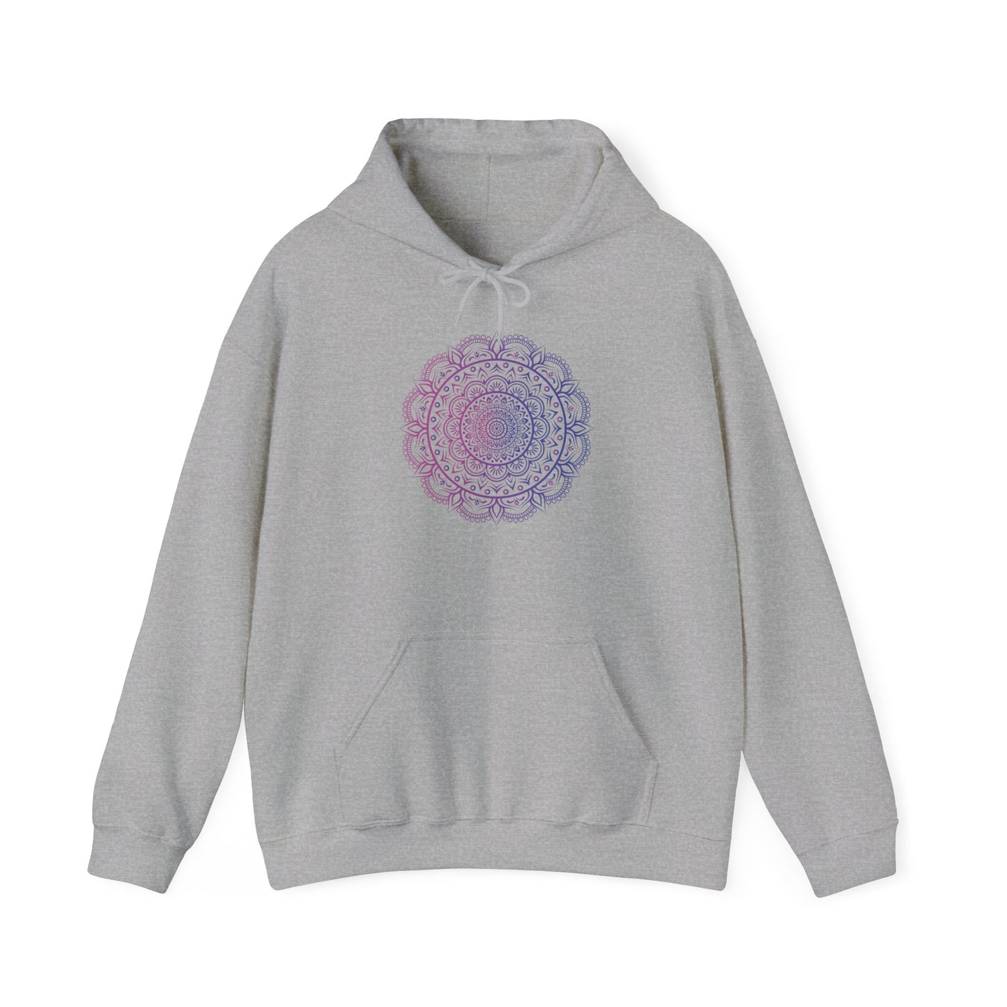 Colorful Lotus Hooded Sweatshirt (017)