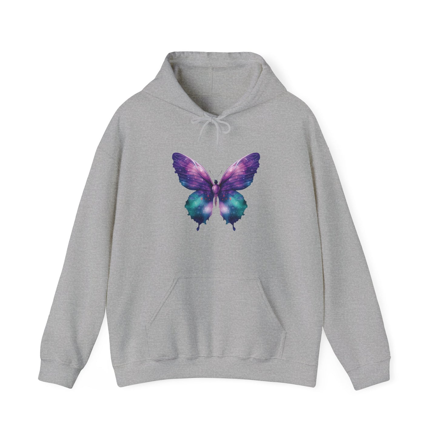 Cosmic Butterfly Hooded Sweatshirt