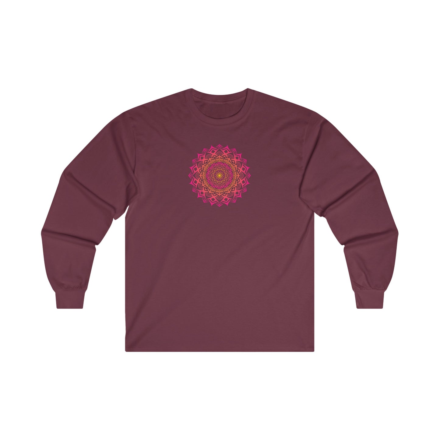 Colorful Mandala Long Sleeve Tee (016)