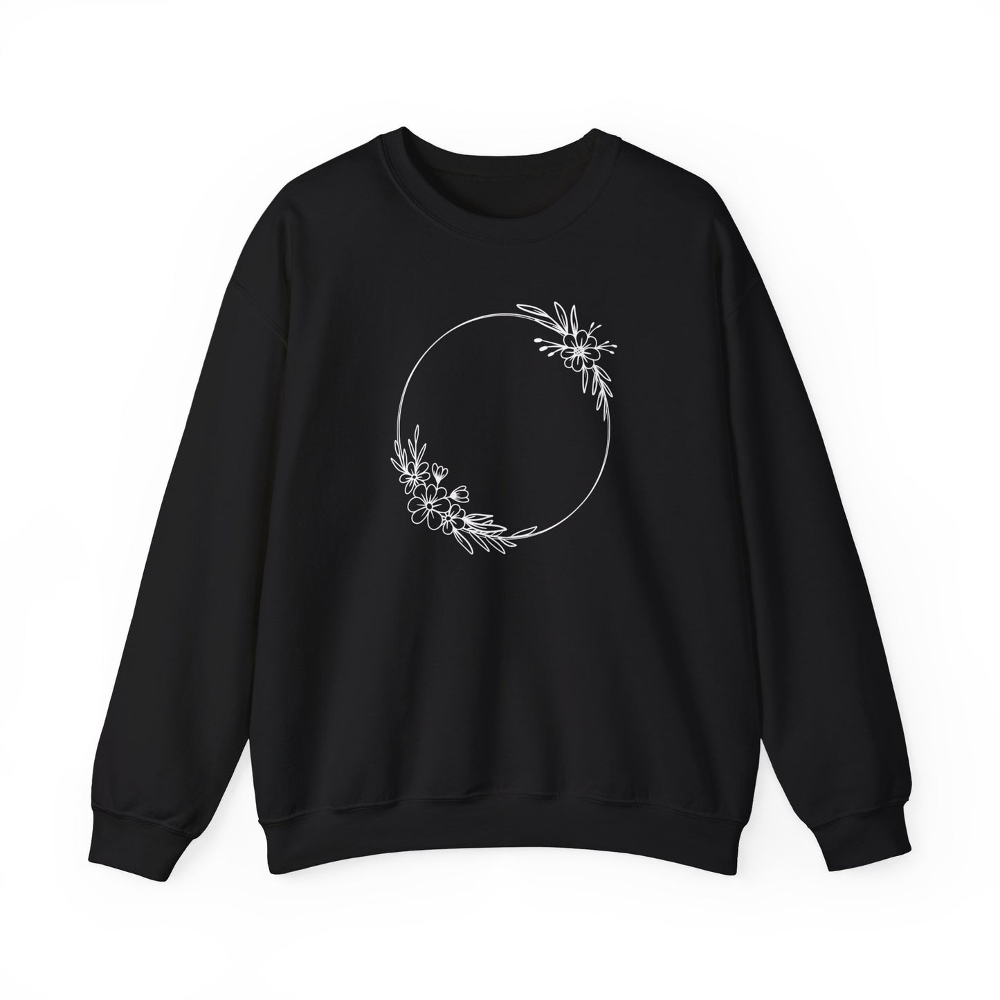 Double Floral Circle Sweatshirt