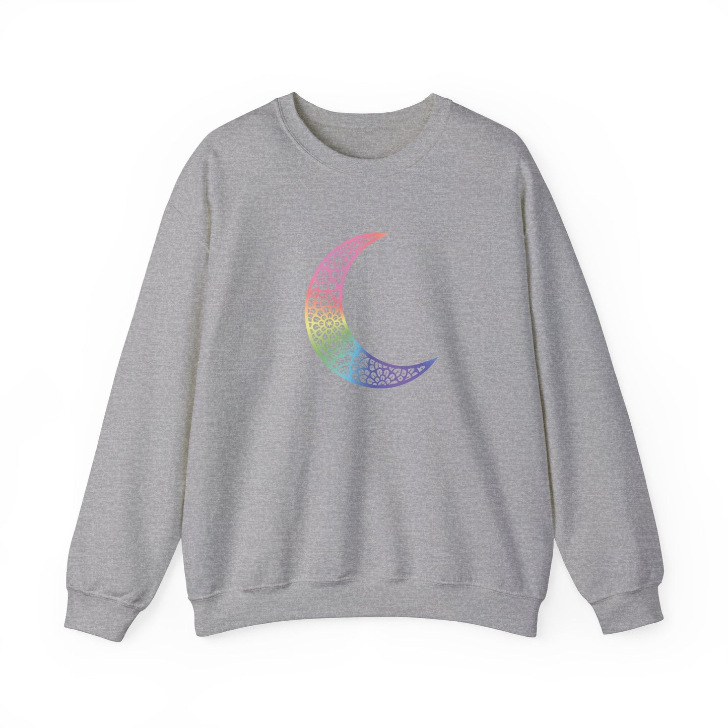 Colorful Mandala Moon Sweatshirt