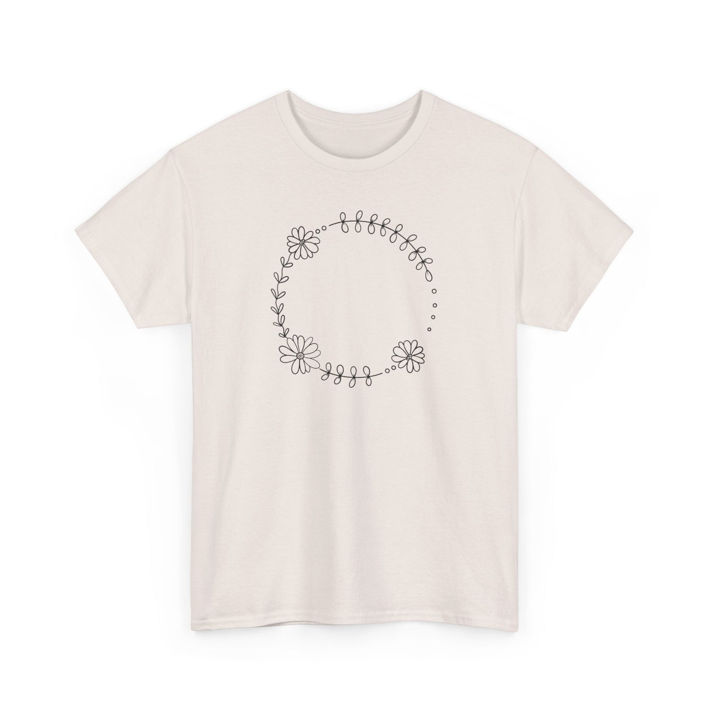 Triple Sunflower Circle Short Sleeve Tee