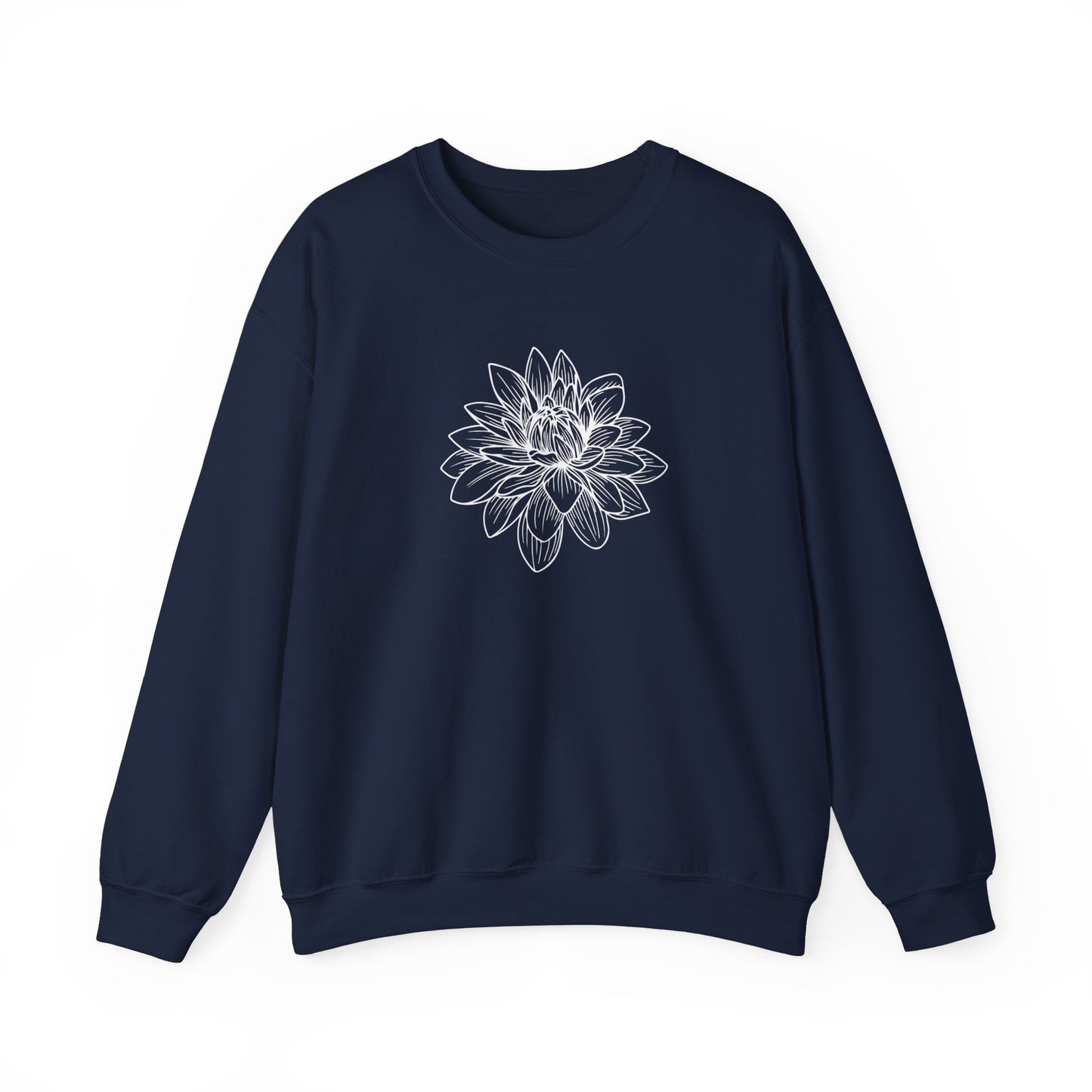 Lotus Outline Sweatshirt