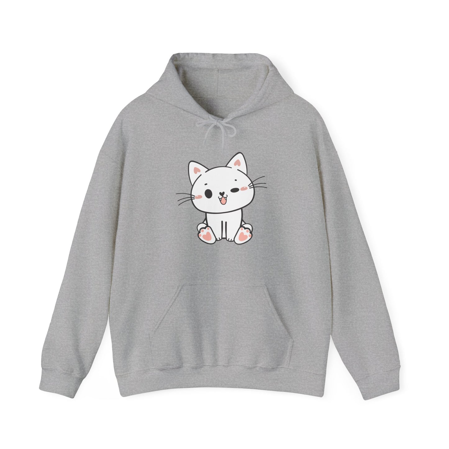 Cute Cat Hooded Sweatshirt