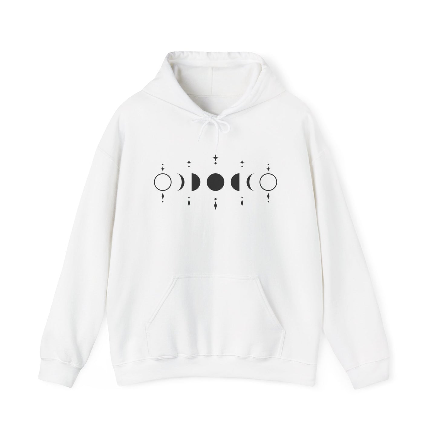 Moon Phases Hooded Sweatshirt