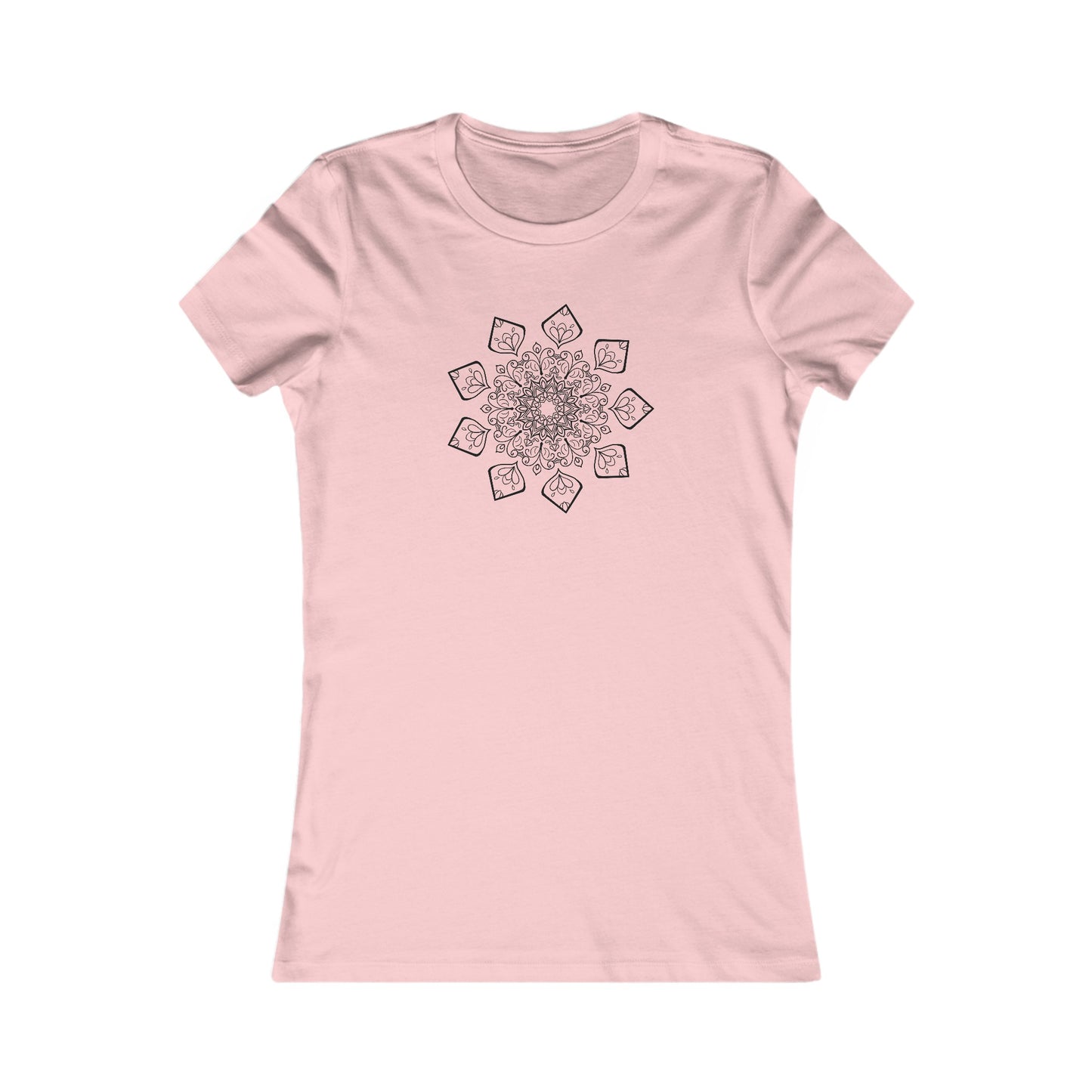 Mandala Fitted Tee (002)
