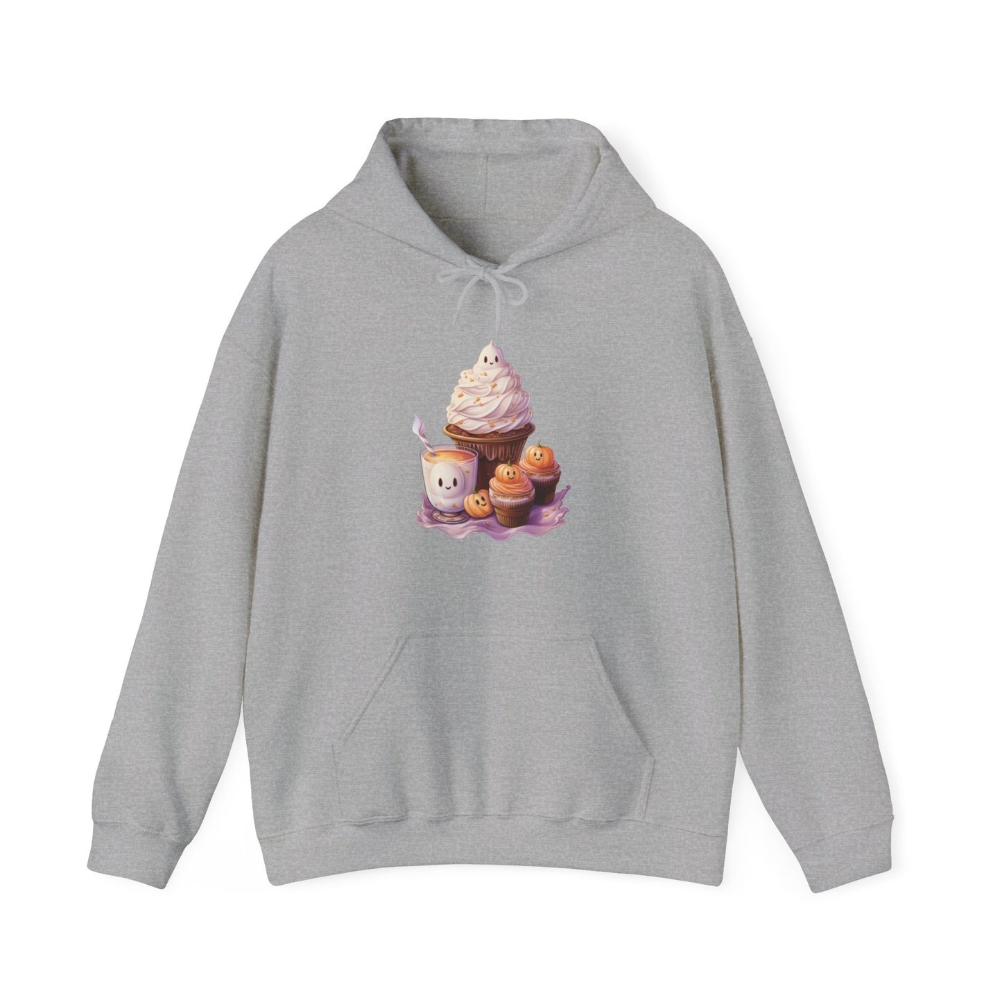 Cute Halloween Cupcakes Hooded Sweatshirt