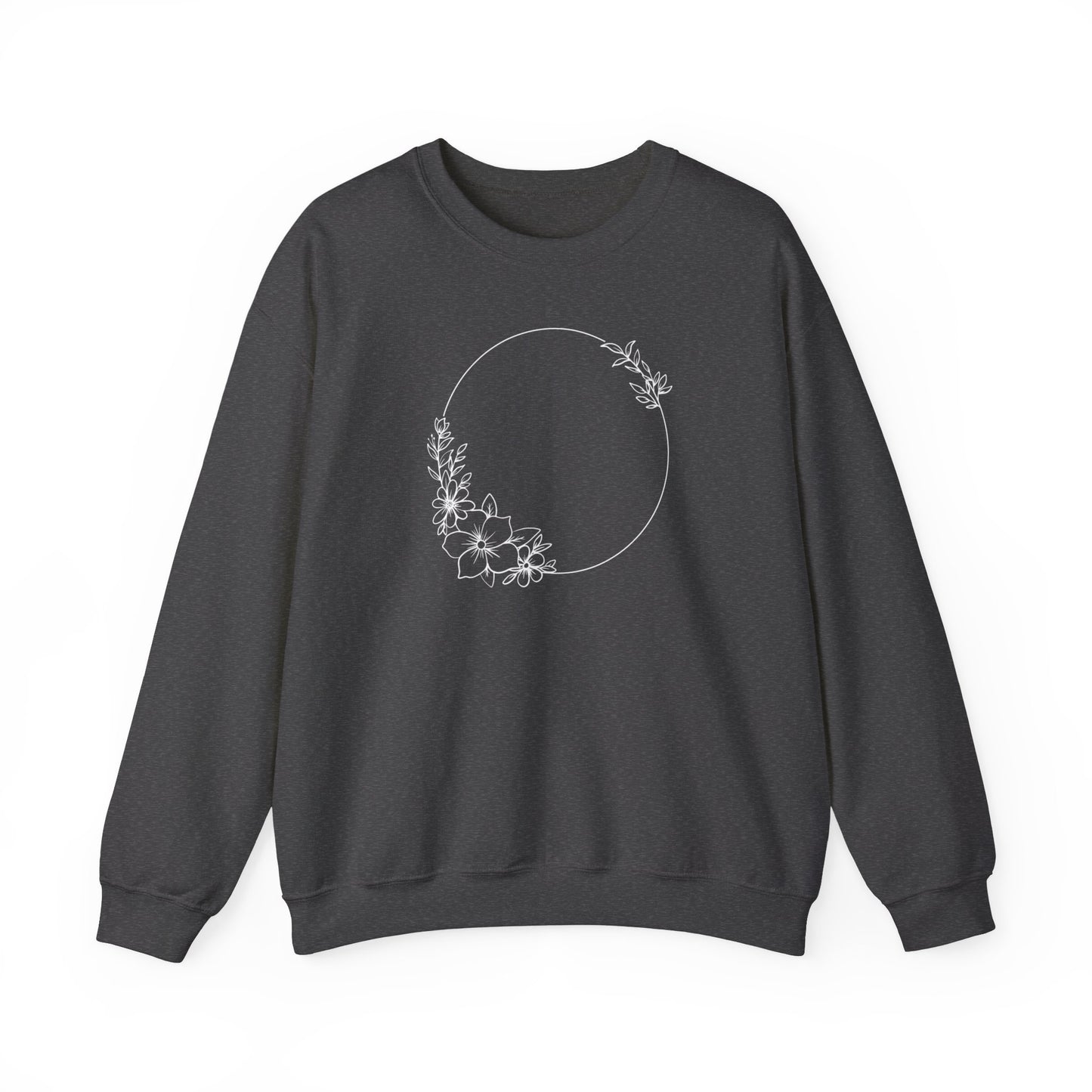 Flowers Circle Sweatshirt