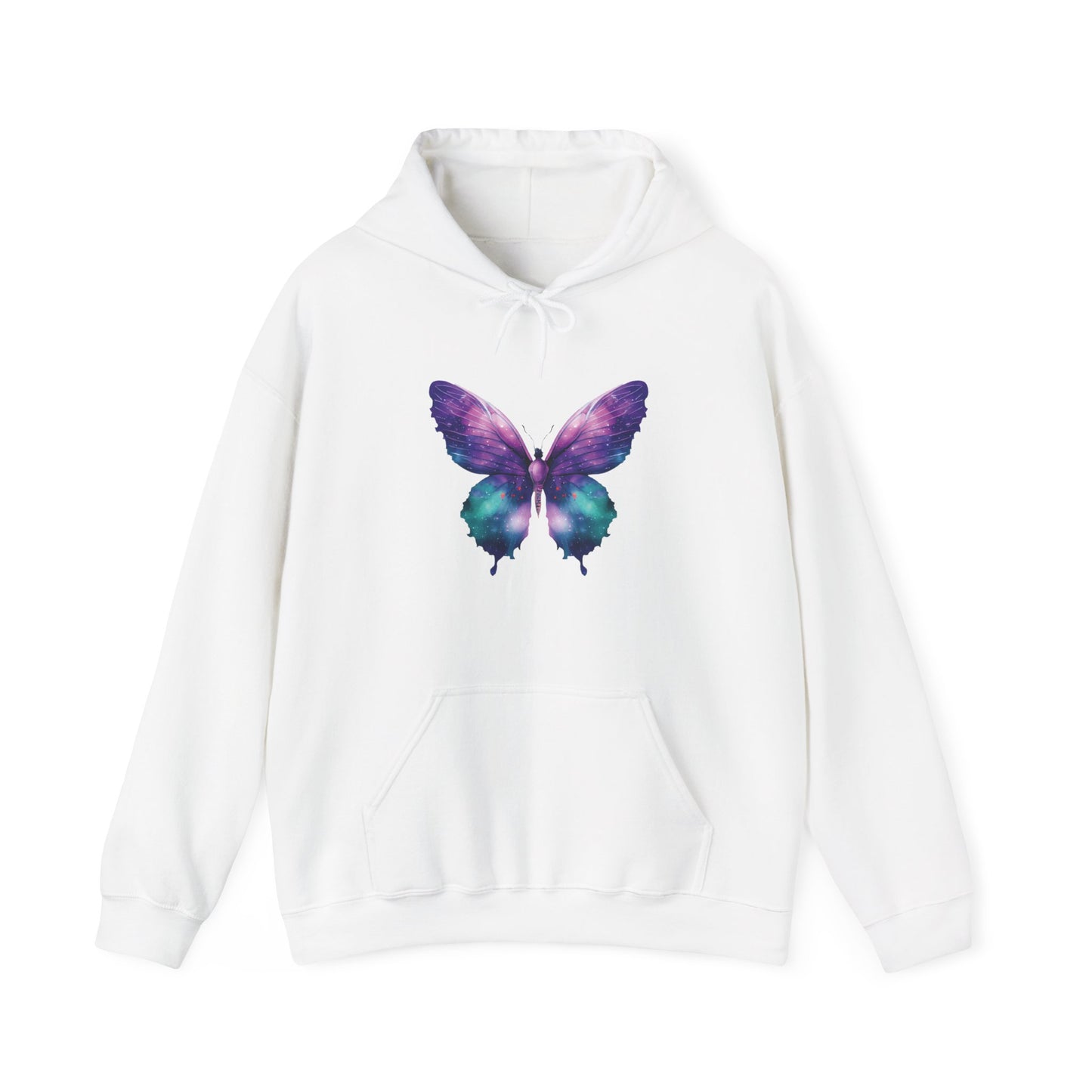 Cosmic Butterfly Hooded Sweatshirt