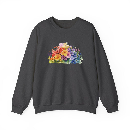 Colorful Flowers Sweatshirt