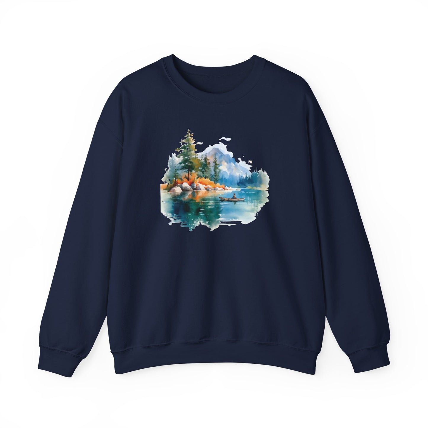 Watercolor Lake Sweatshirt