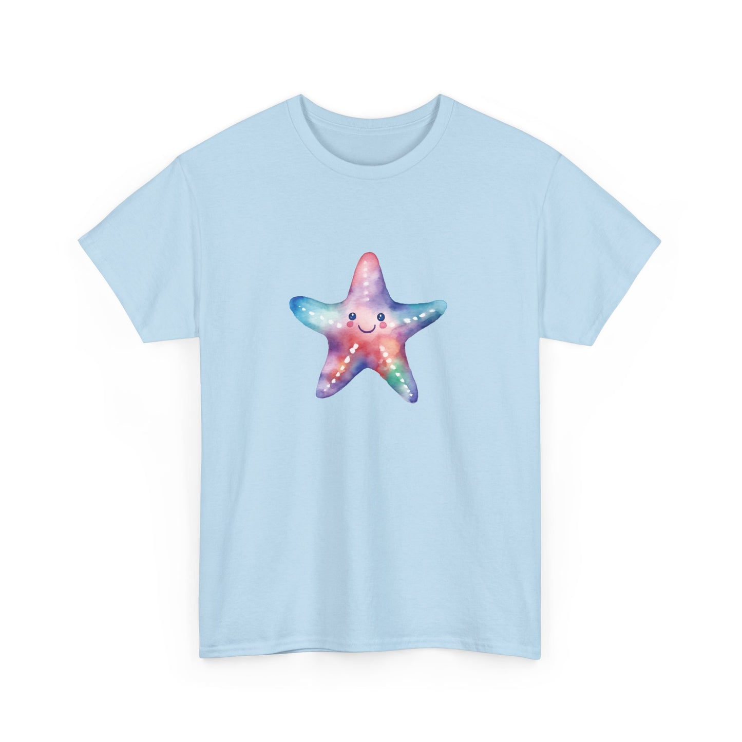 Watercolor Starfish Short Sleeve Tee