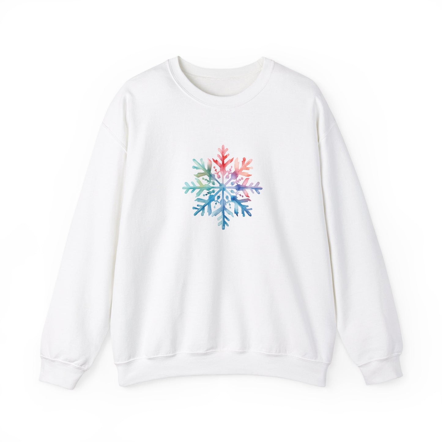 Watercolor Snowflake Sweatshirt