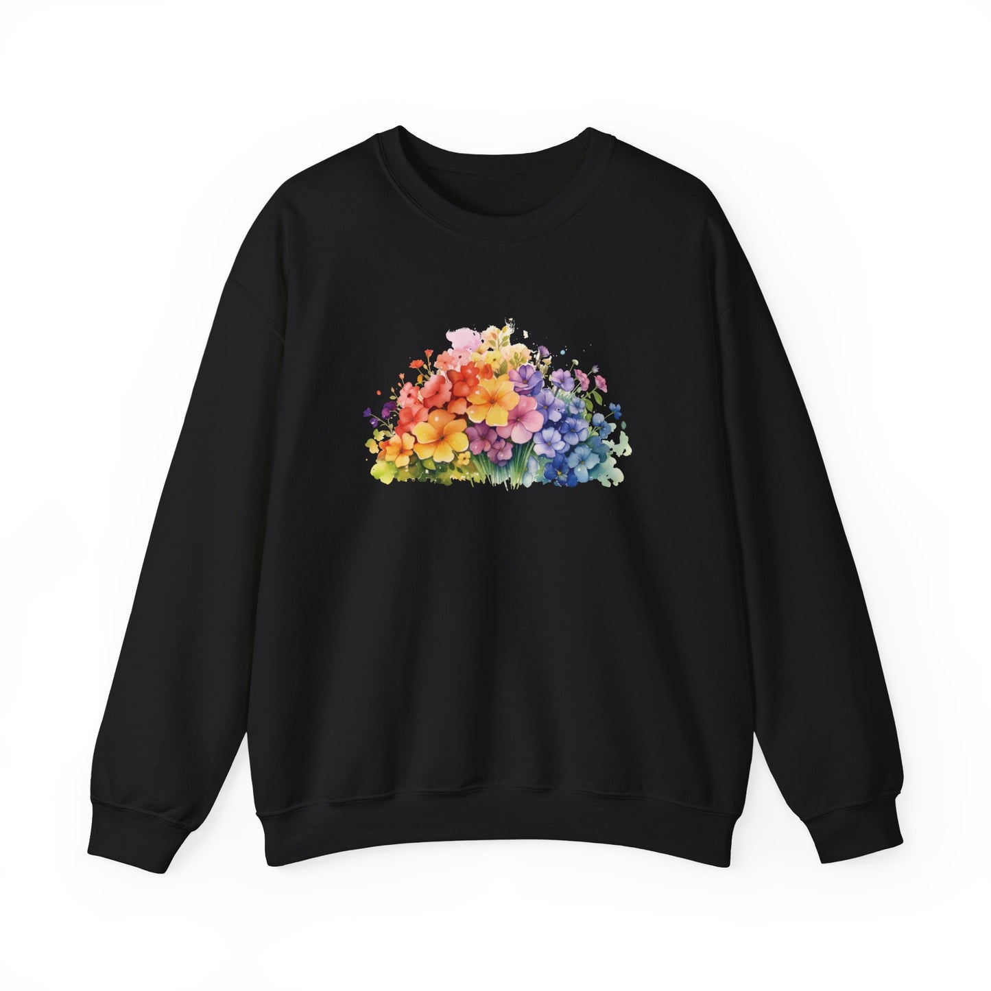 Colorful Flowers Sweatshirt