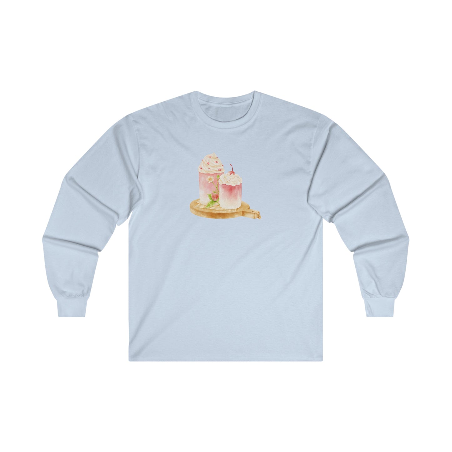 Strawberry Drinks Long Sleeve Tee