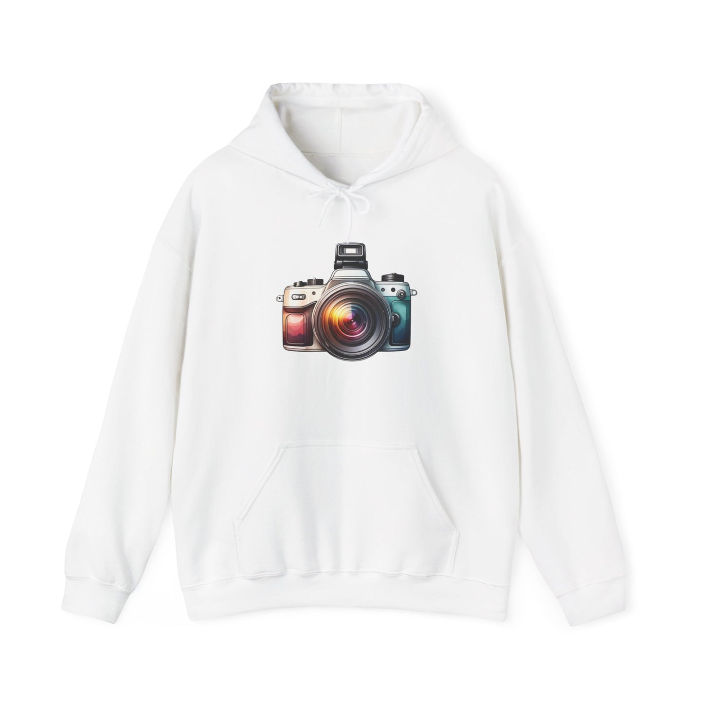 Colorful Camera Hooded Sweatshirt