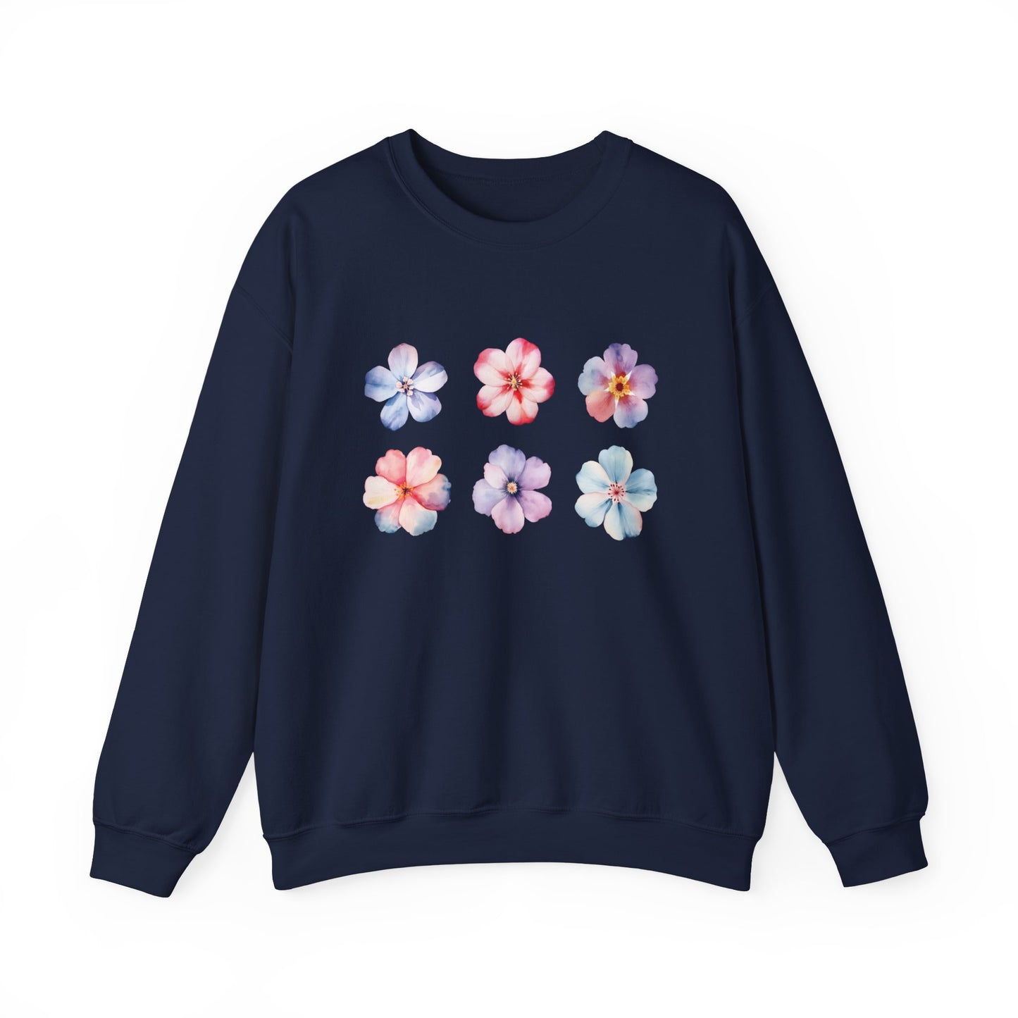 Watercolor Flowers Set Sweatshirt